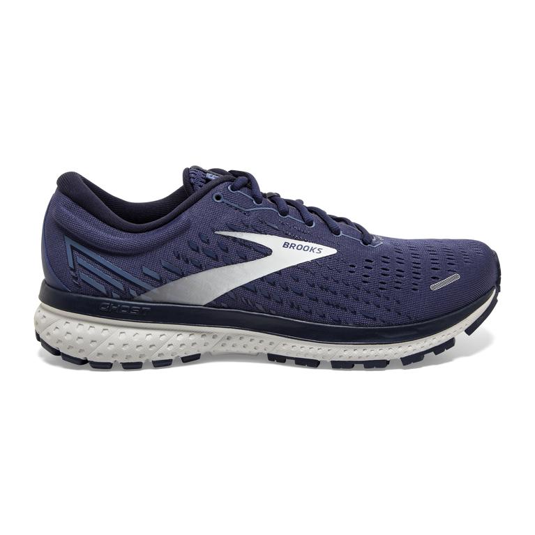 Brooks Ghost 13 Road Running Shoes - Men's - Deep Cobalt/Navy/Grey/Navy (37980-LOQI)